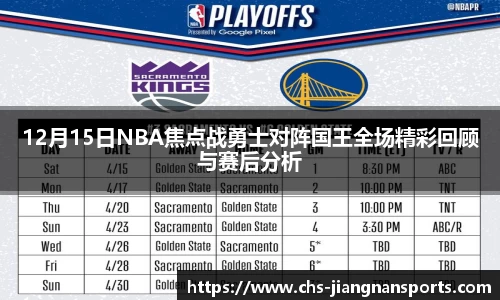 12月15日NBA焦点战勇士对阵国王全场精彩回顾与赛后分析